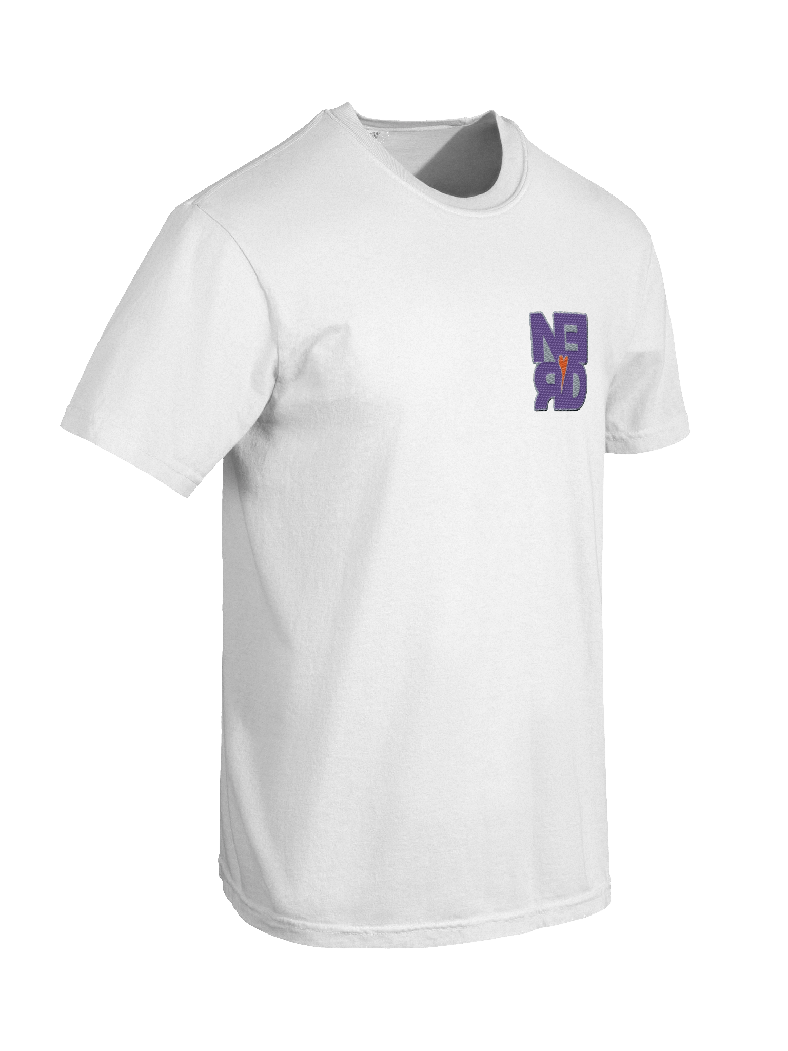 Nerd Heart Embroidered Tee (Streamer Edition) product image (9)