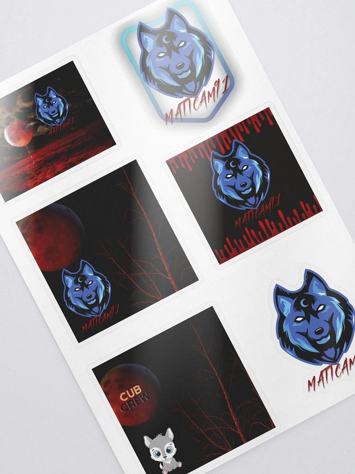 Wolf pack Stickers product image (2)