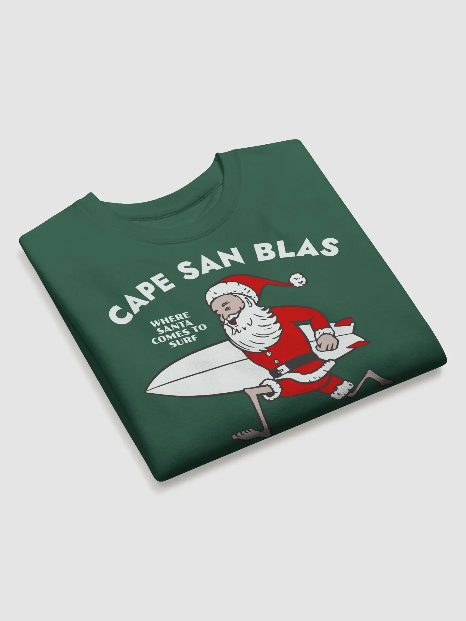 Where Santa Comes to Surf Sweatshirt product image (3)