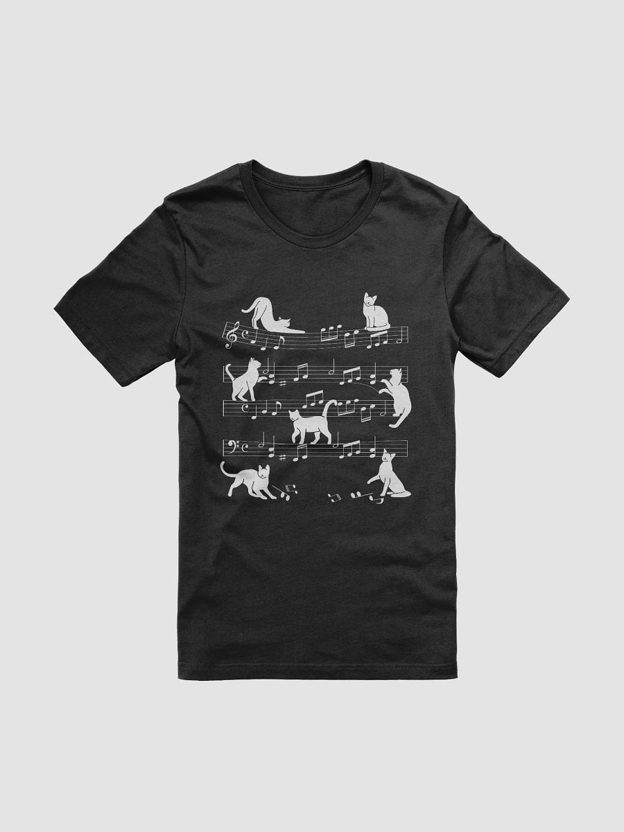 Cats Playing With Musical Notes T-Shirt product image (41)