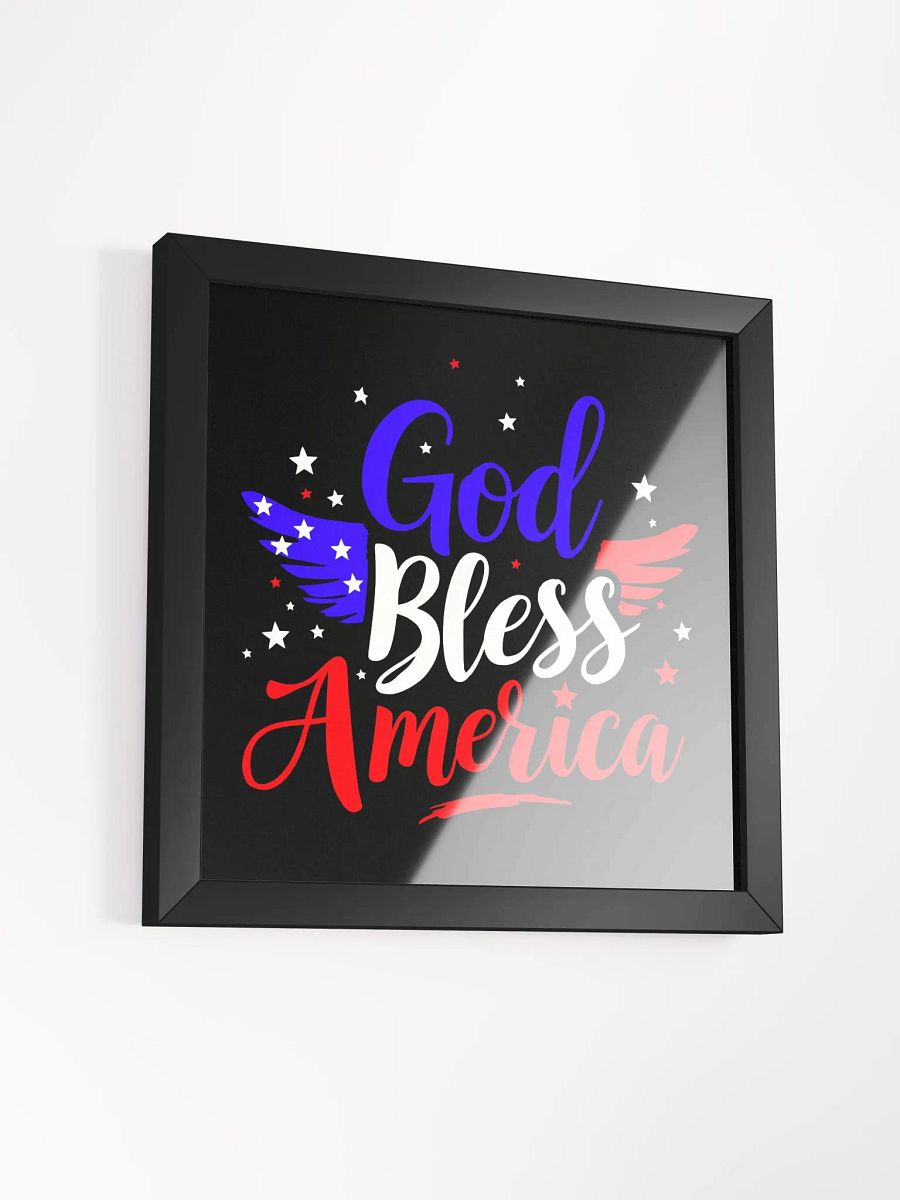 Framed Art: God Bless America product image (3)