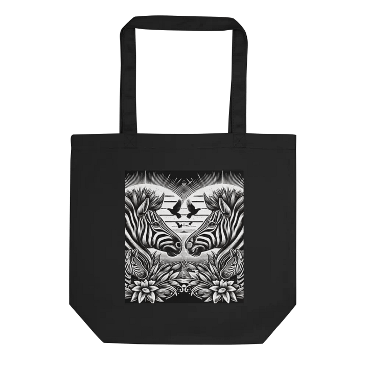 Symmetrical Serenity Zebra Tote Bag product image (1)