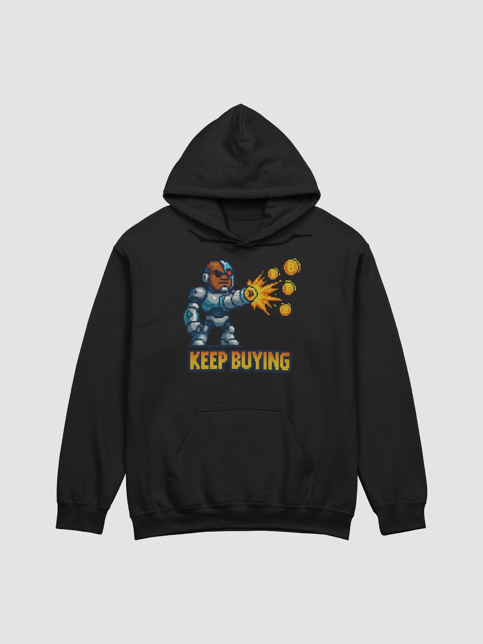 Cyborg Bitcoin Collector – "Keep Buying" Jacket product image (1)