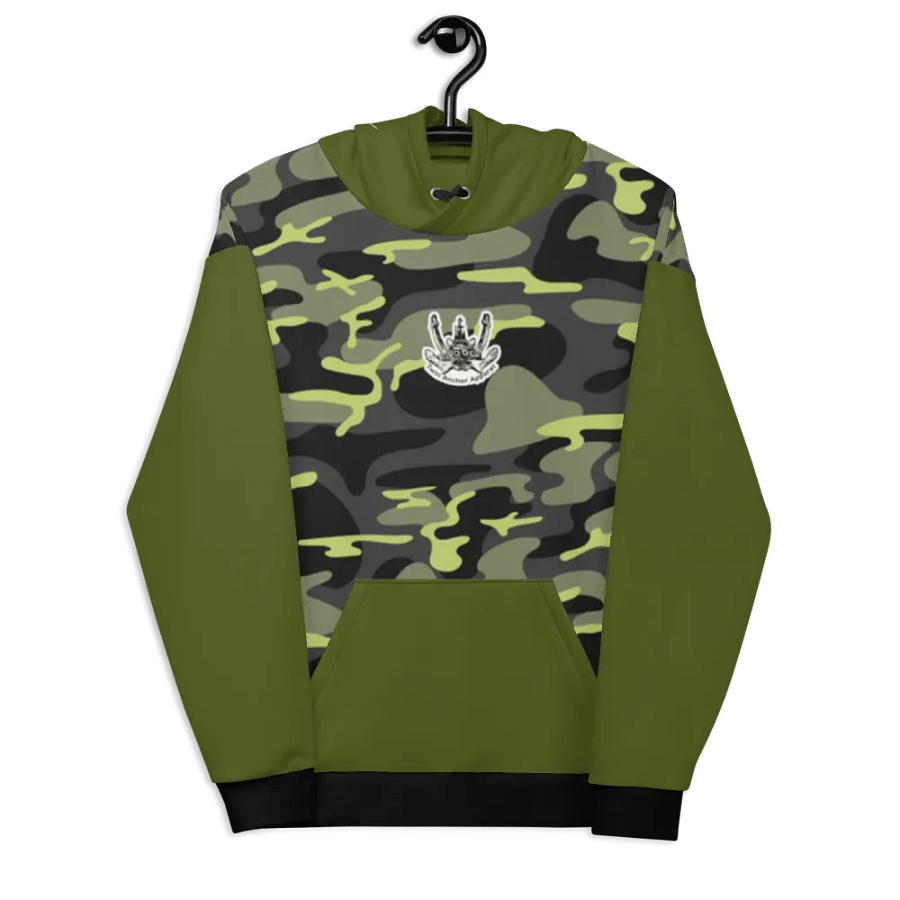 Green & Camouflage Anchor Hoodie product image (8)