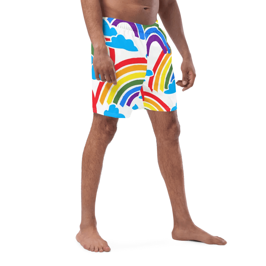 Rainbow Delight Swim Trunks product image (3)