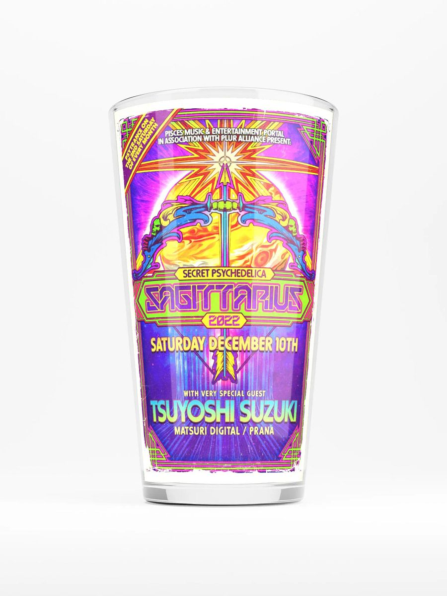 Sagittarius 2022 Shaker Pint Glass product image (1)