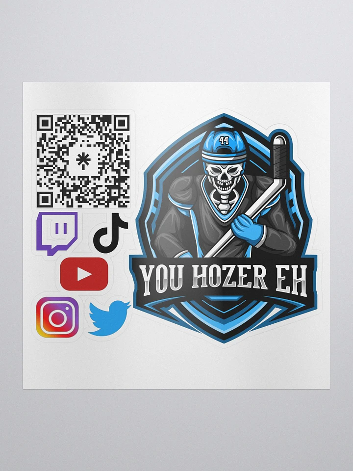 You HoZeR EH Socials Sticker product image (1)