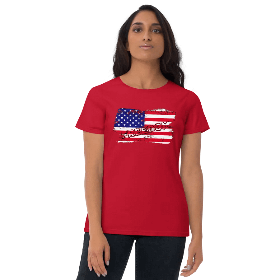 Freedom Flag Women’s Tee product image (5)