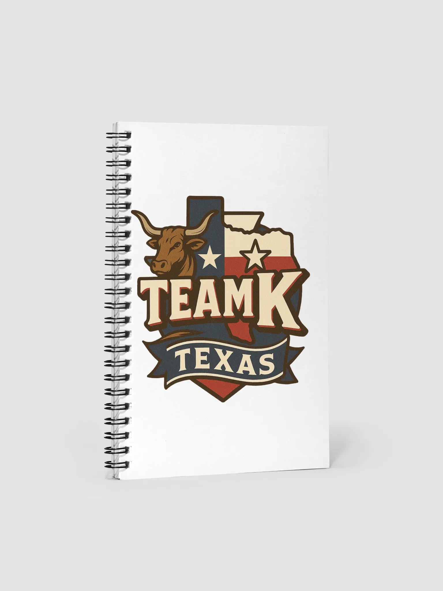 Team K Texas Spiral Notebook product image (1)
