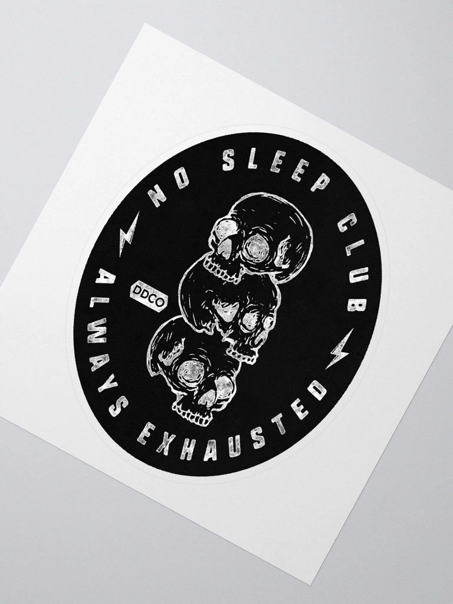 No Sleep Club - Sticker product image (2)