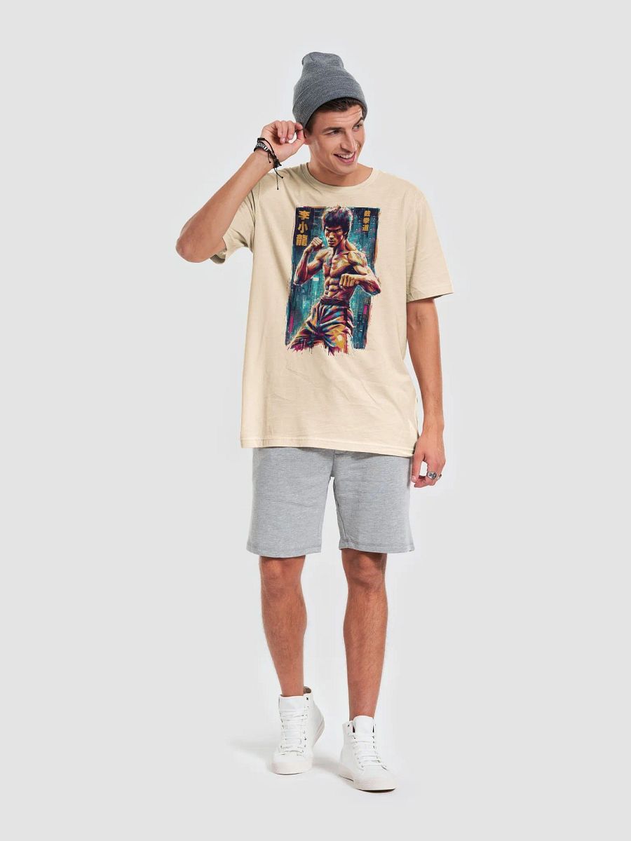 Bruce Lee Cyberpunk Art T-shirt product image (2)