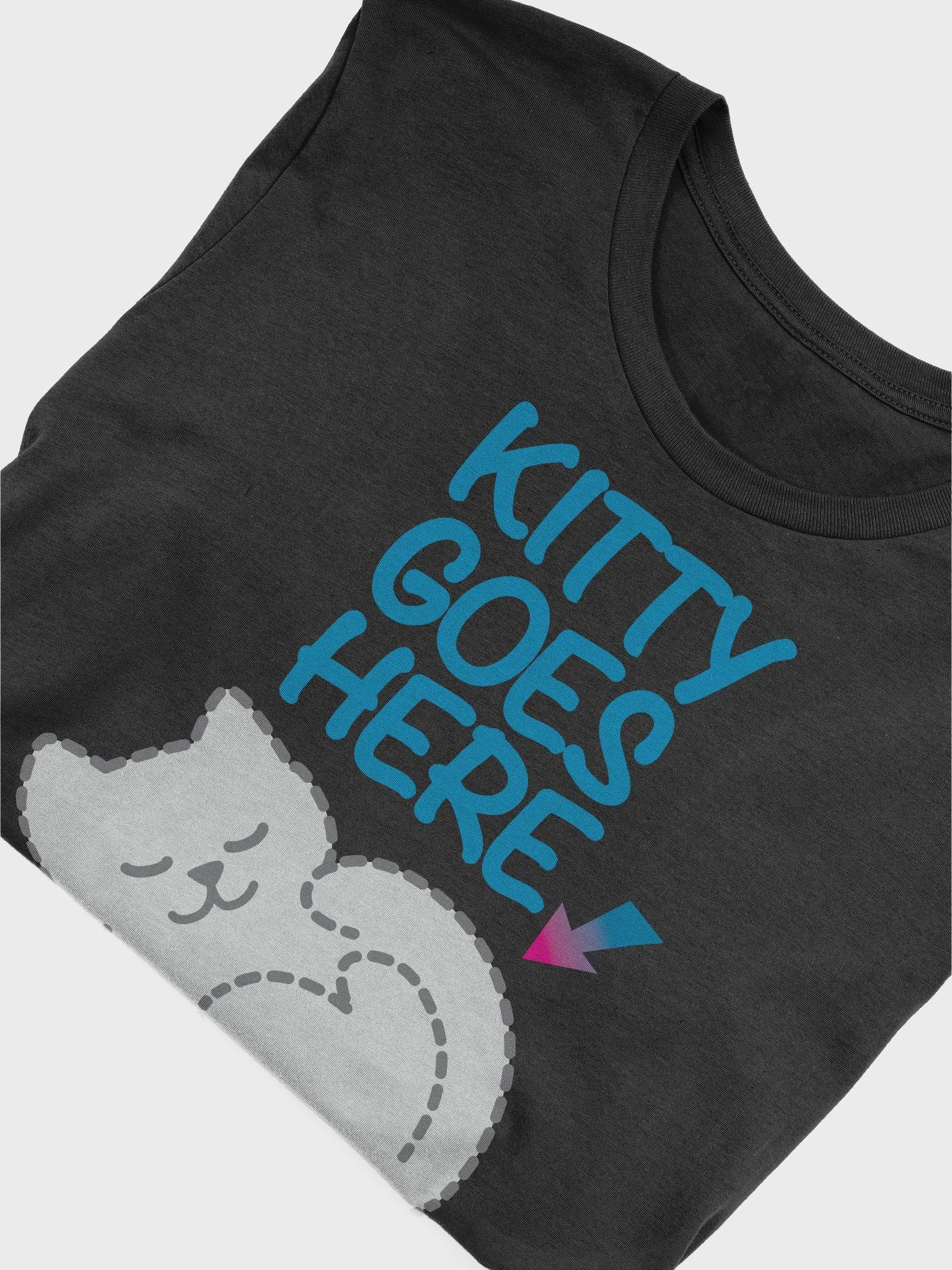 KITTY goes HERE! • supersoft t-shirt by Bella Canvas product image (5)