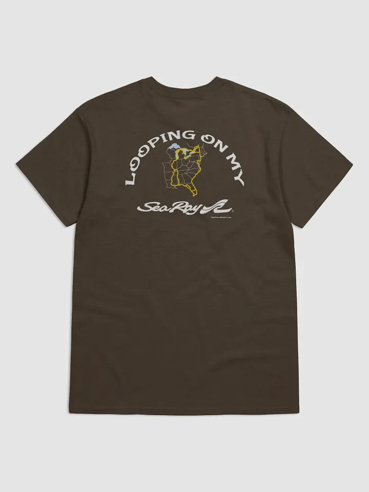 Looping On My Sea Ray - T-Shirt - Dark Shirt w/White Logo product image (1)