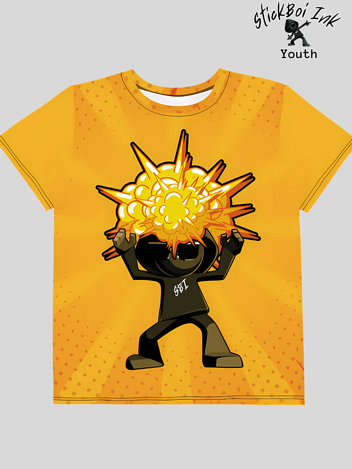 Youth Gamer tshirt – Mind Blown by StickBoi Ink product image (1)