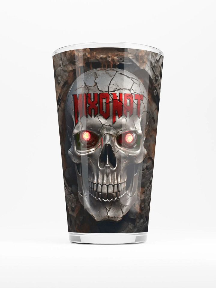 Mixo T-800 Skull Pint Glass product image (1)