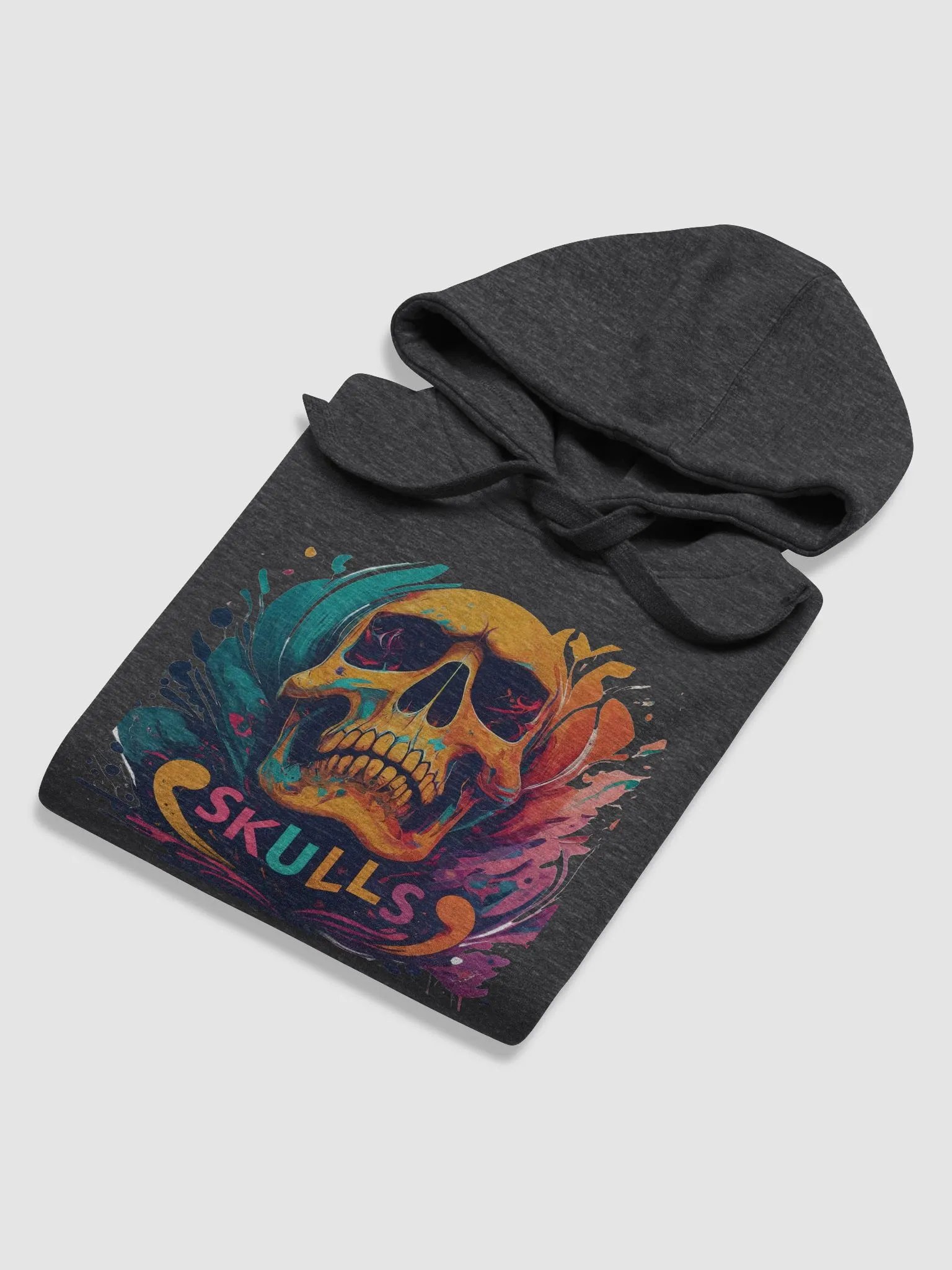 Vibrant Skulls Unisex Premium Hoodie product image (29)