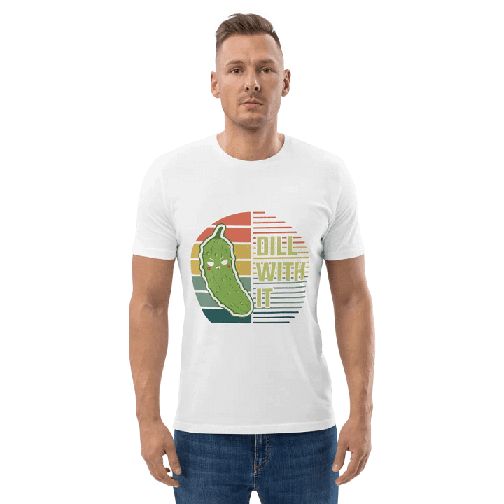 Vegan T- Shirt. Dill with it. product image (2)