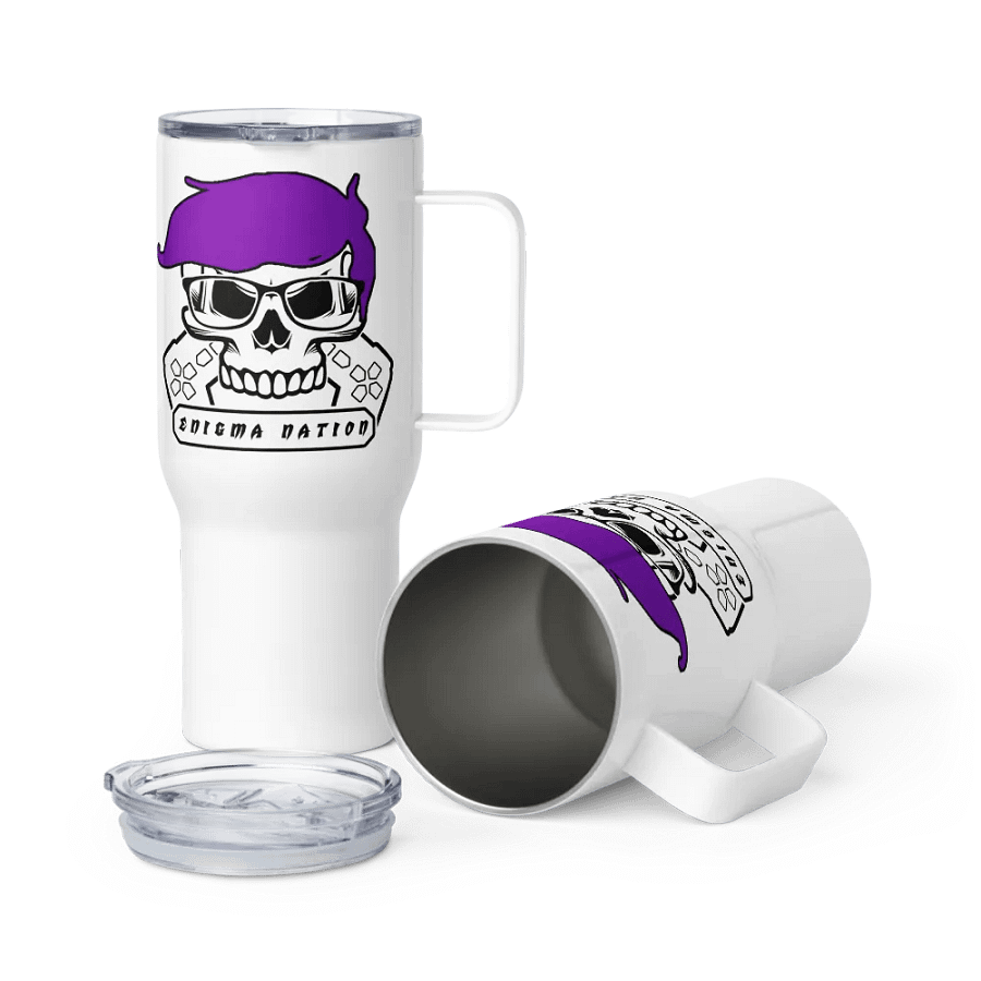 Enigma Nation Travel Mug with a Handle product image (7)