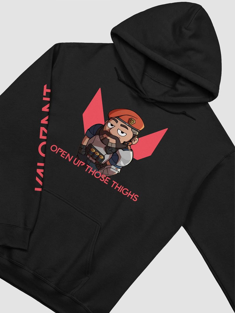 MikeySez - Brimstone - "Open up those thighs" Valorant Hoodie product image (4)
