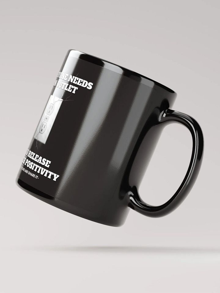 Release Your Positivity Black Mug product image (3)