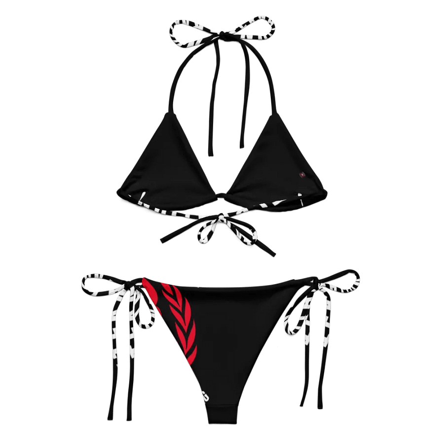 IFBNewsfeed.Org's All-Over Print Recycled String Bikini product image (4)