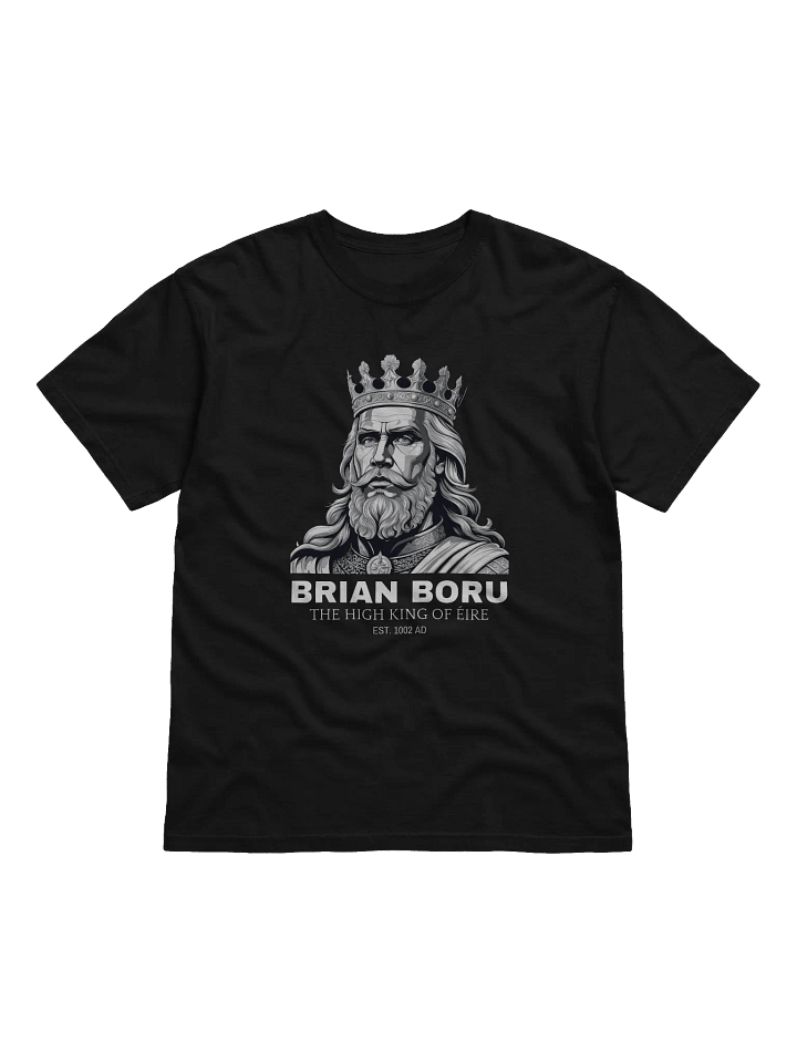 The High King of Éire: Brian Boru Legacy Tee (Black) product image (1)