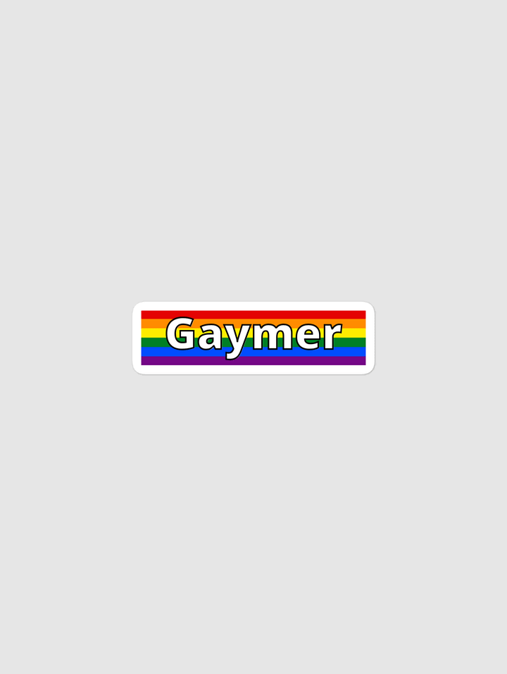 Gaymer Sticker product image (1)