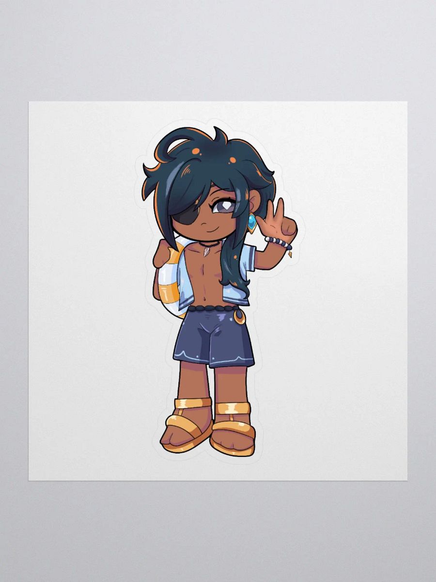 Beach Kaeya Sticker (Genshin Impact) product image (1)