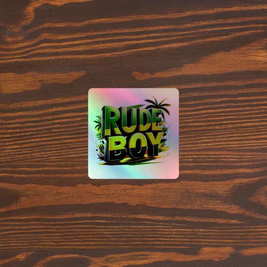 Reggae Vibes Holographic Sticker Pack product image (5)