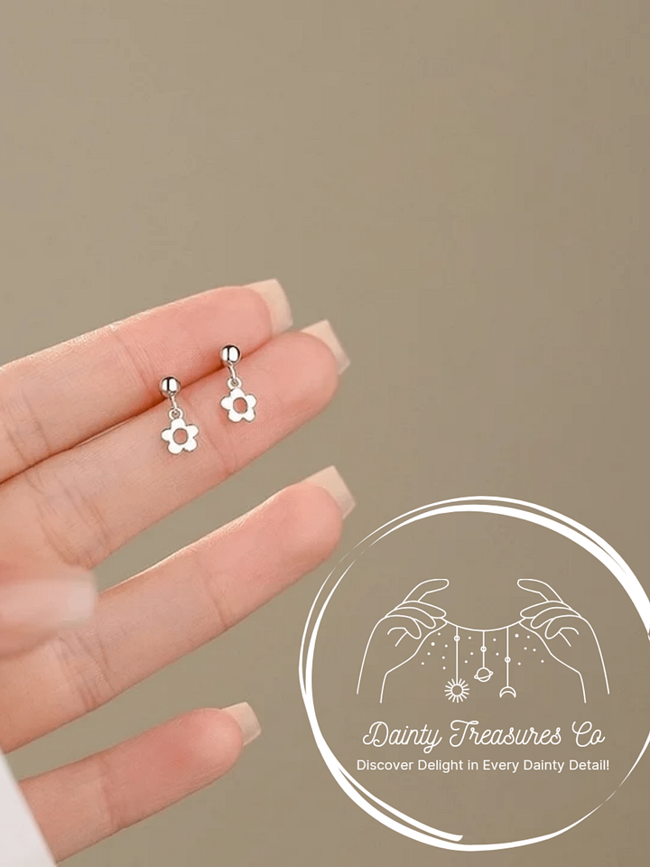 Drop Hollow Flower Earring product image (1)
