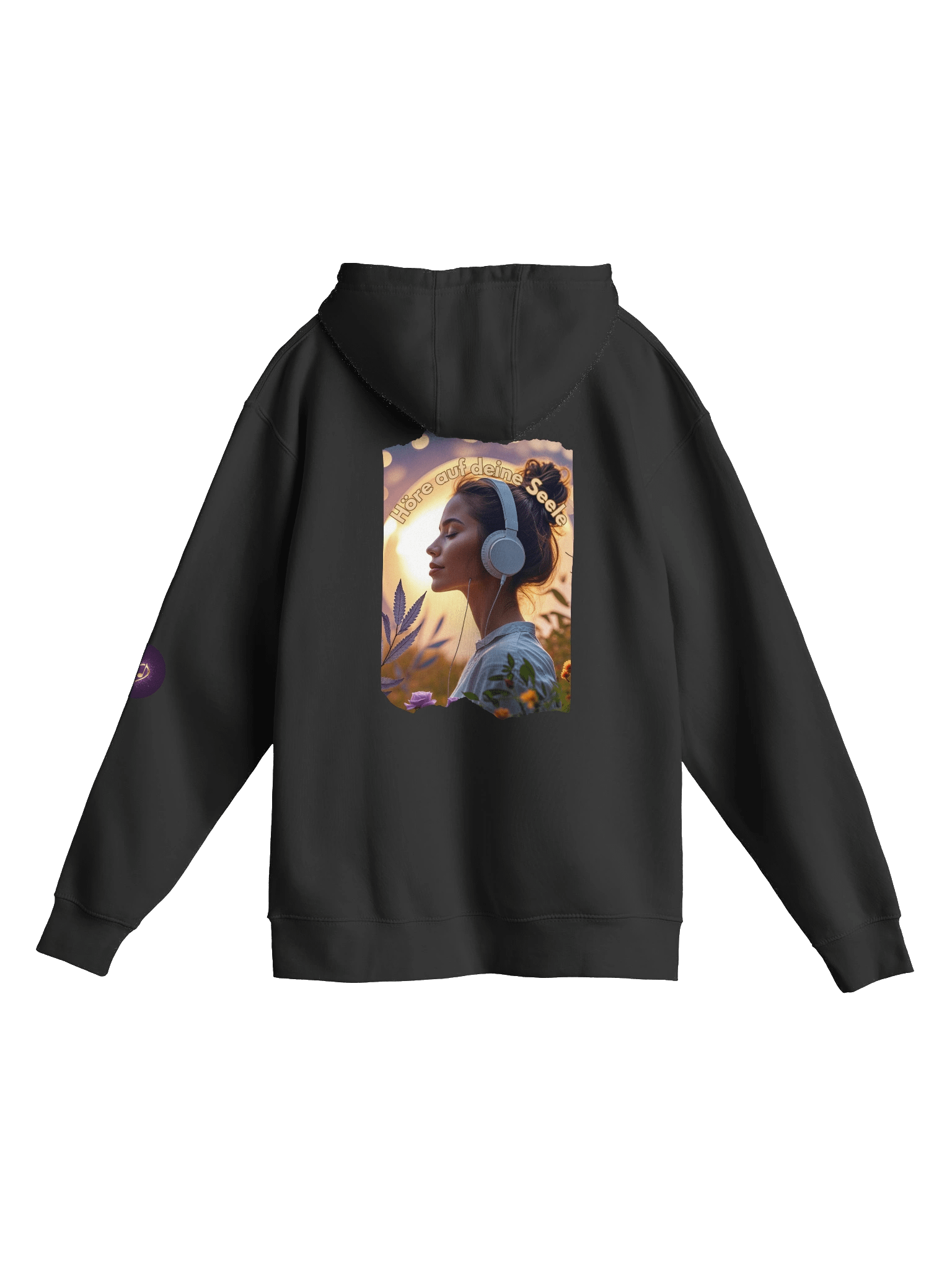 "Inner Peace" – Hoodie (Boho Line Art Edition) product image (2)