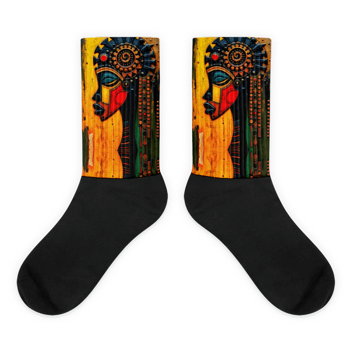 "I Am Powerful" Painted Socks product image (2)