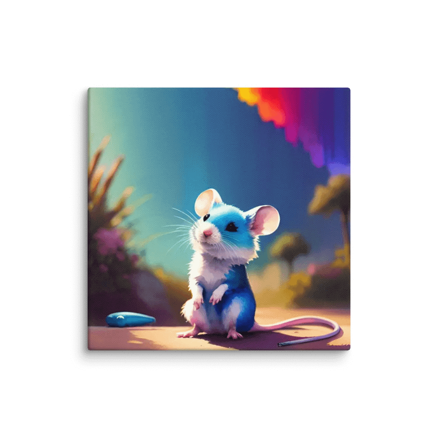 Cute Mouse Digital Painting - v2 product image (11)