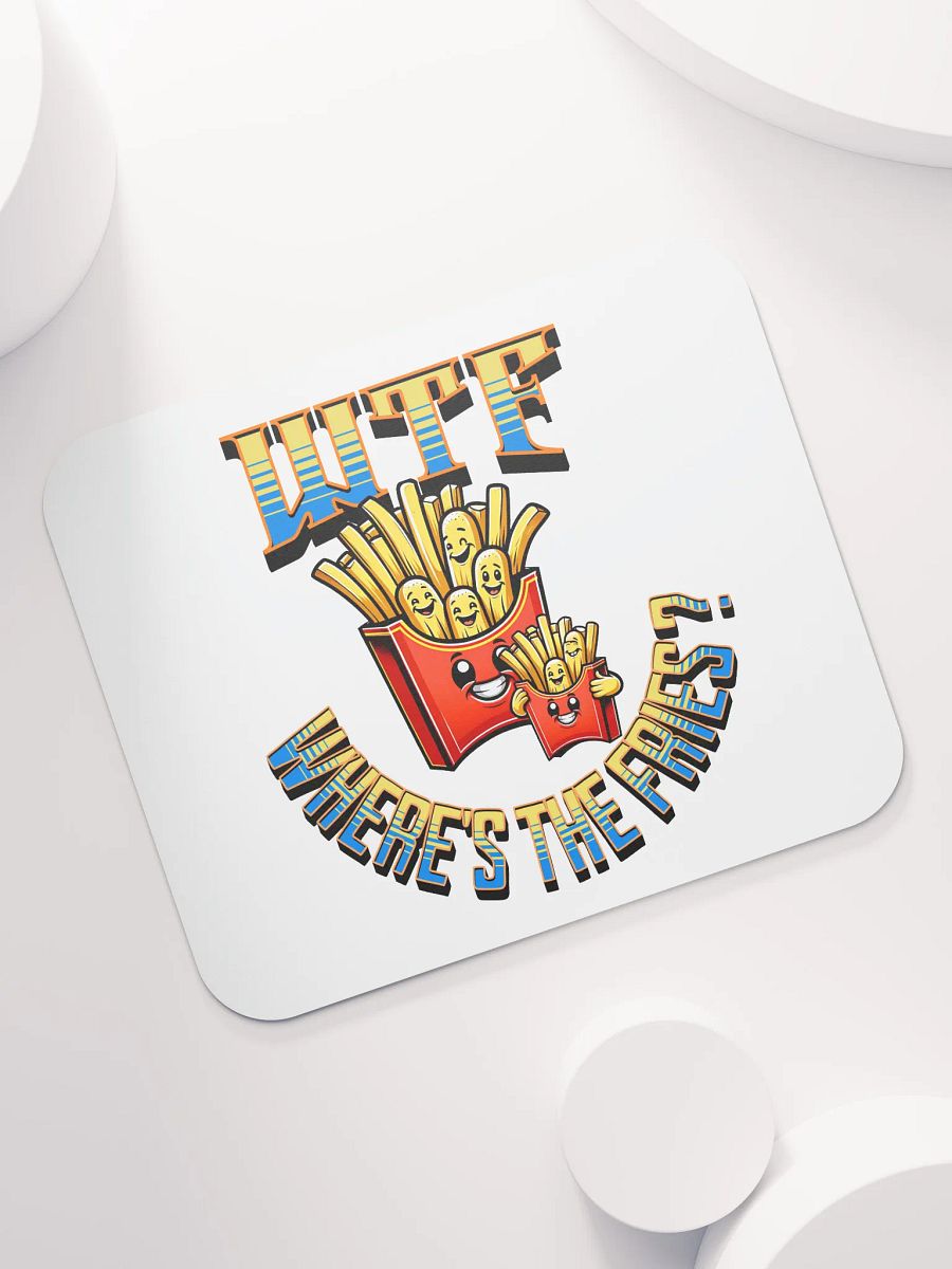 WTF Wheres The Fries Whimsical Mouse Pad product image (5)