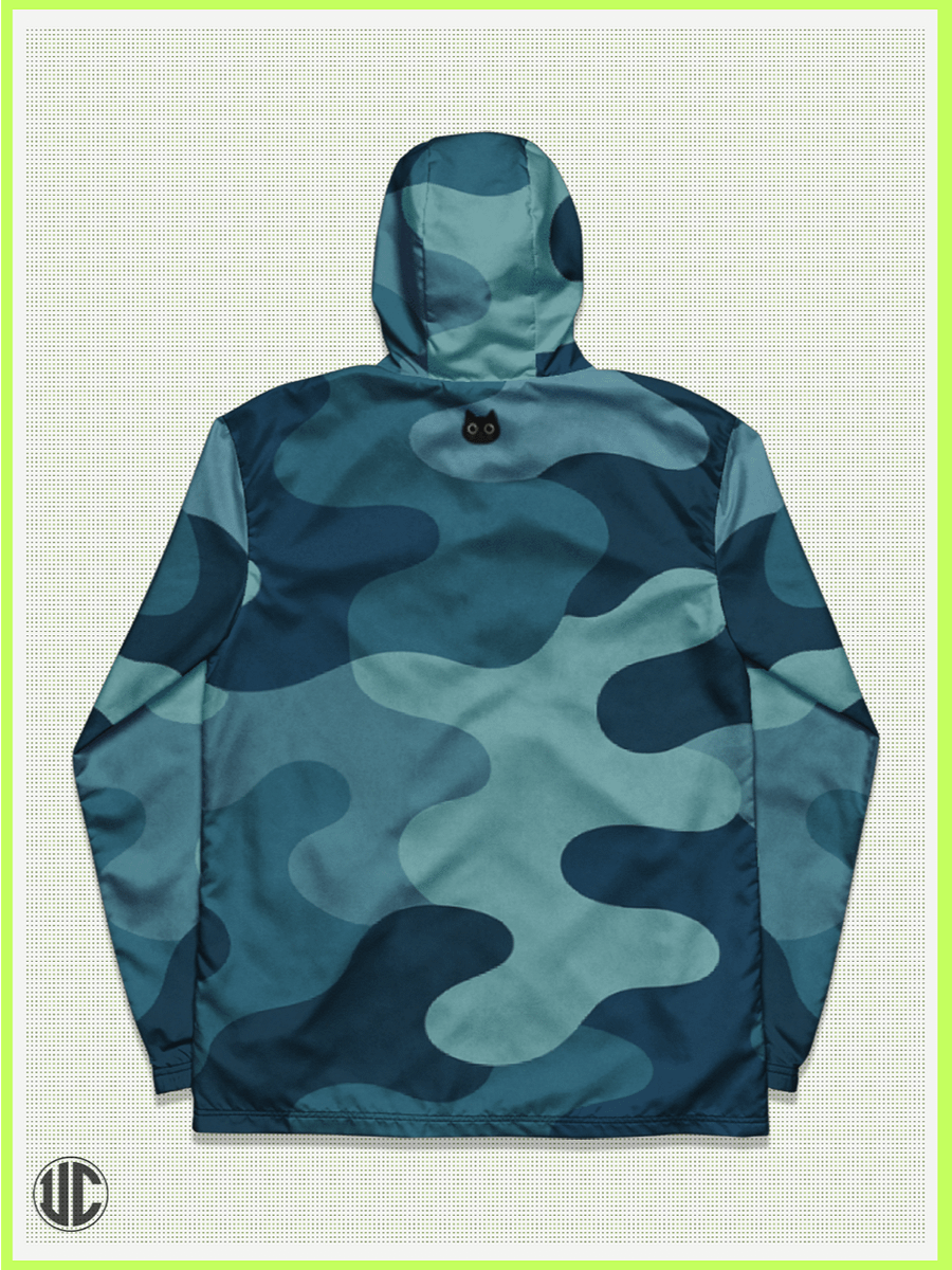Zahra's Ocean Wave Camo - Windbreaker product image (2)