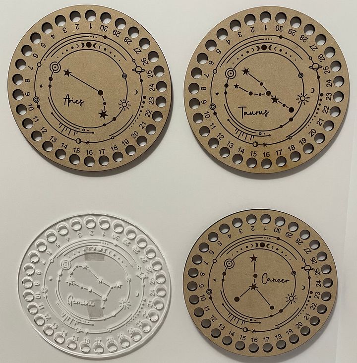 Zodiac Constellation Embroidery Floss Sorter product image (1)