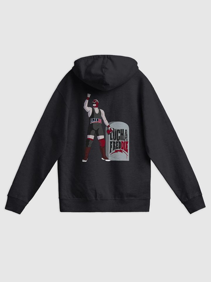 LuchaFredDIE gravestone zip hoody - front & back print product image (1)