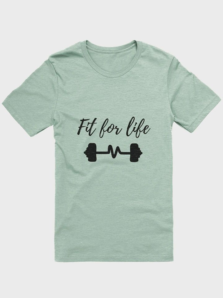 Fit for life Dark Unisex Super soft T-Shirt product image (3)