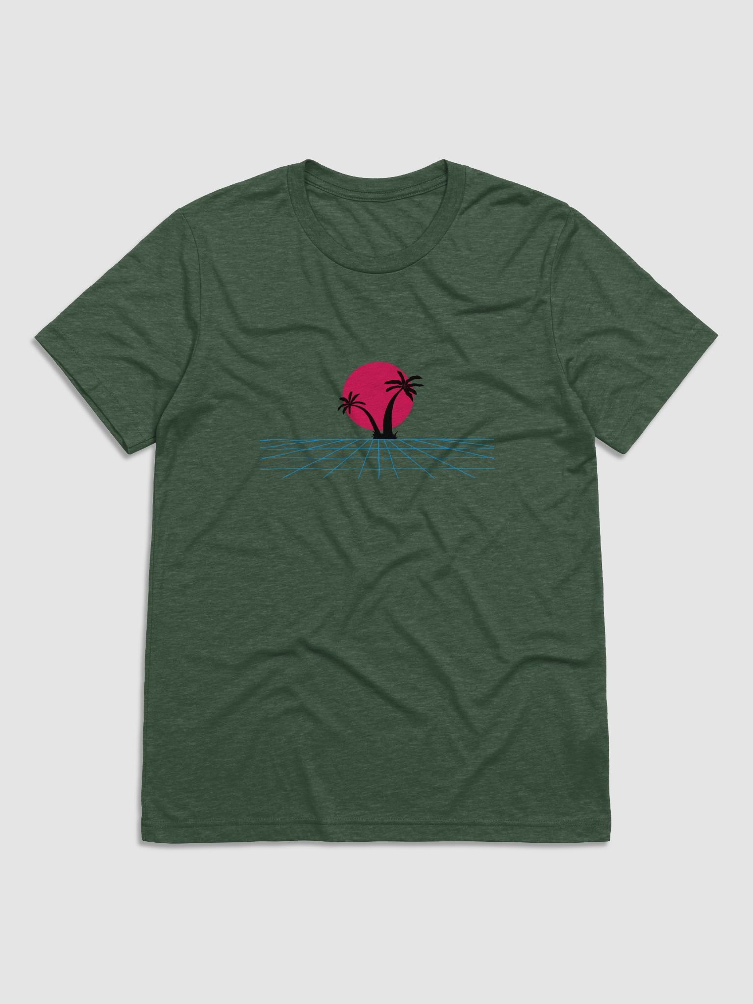 Retro Sunset Paradise T-Shirt product image (1)