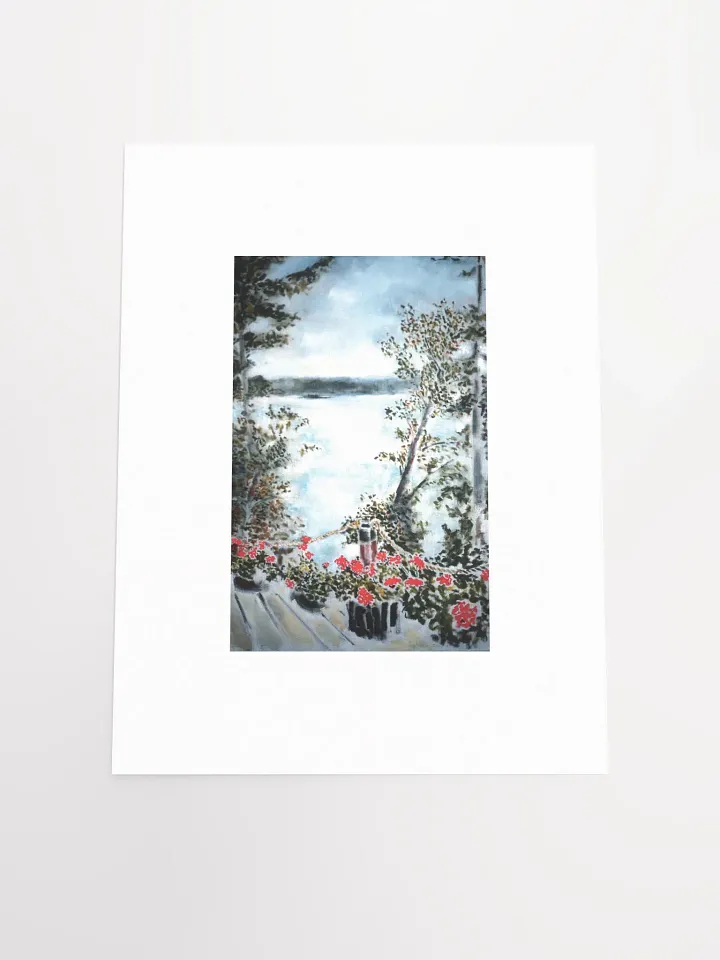 Camano Cabin View Print product image (2)