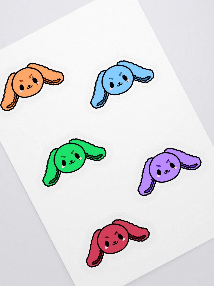 Bunny sticker sheet 2 product image (1)
