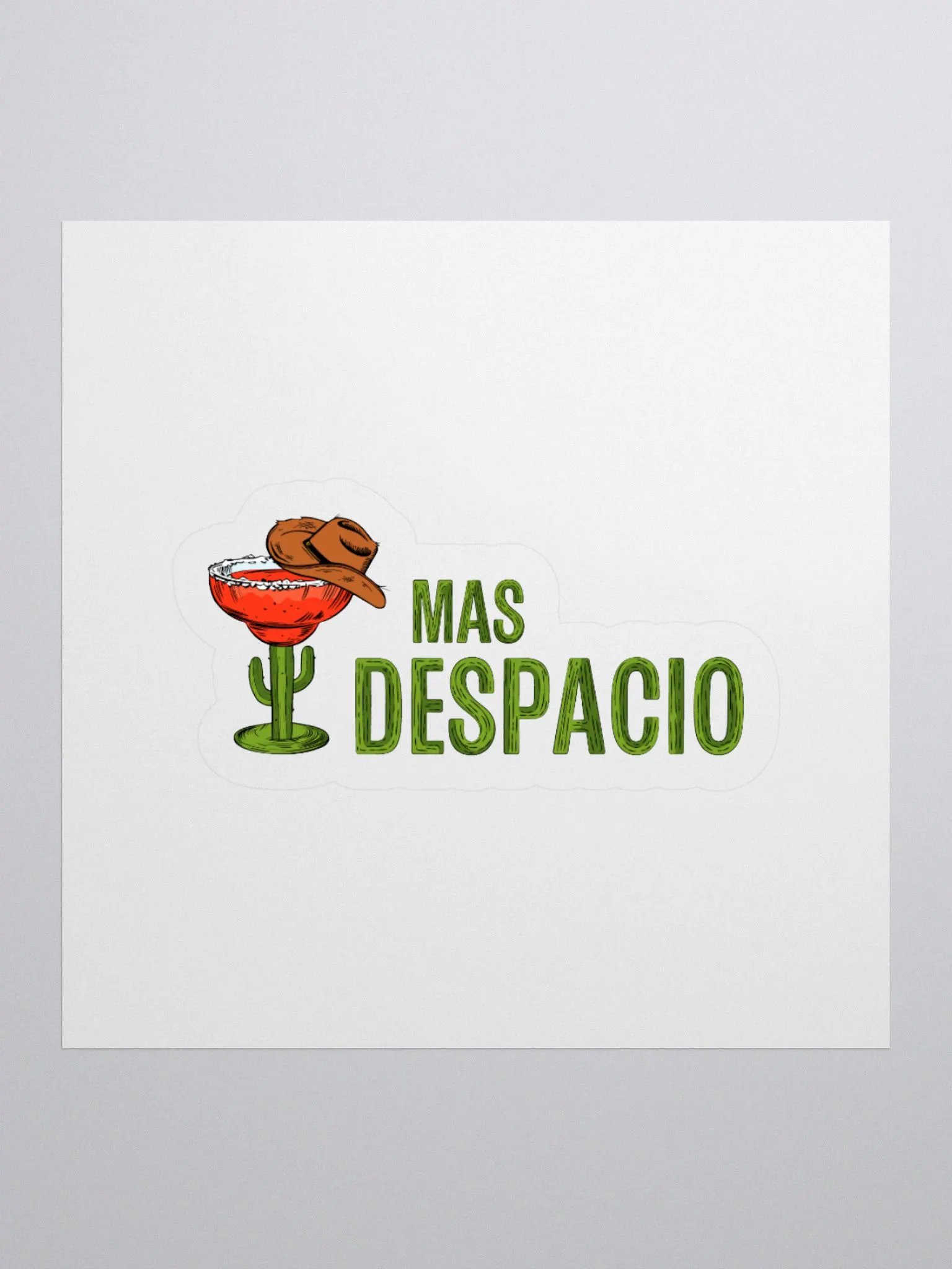 Mas Despacio Sticker product image (1)
