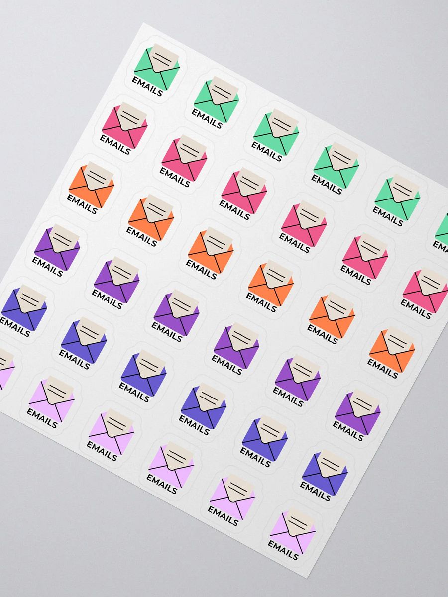 Emails Planner Stickers – Hand-Drawn, Functional Office Stickers for Work and Bullet Journals product image (3)
