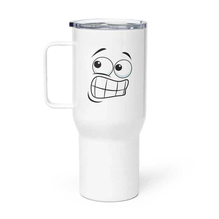 Fierce Faces Stainless Steel Travel Mug product image (1)