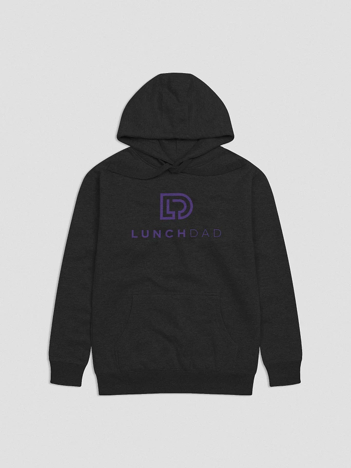 LunchDad Original Hoodie (Purple Logo) product image (1)