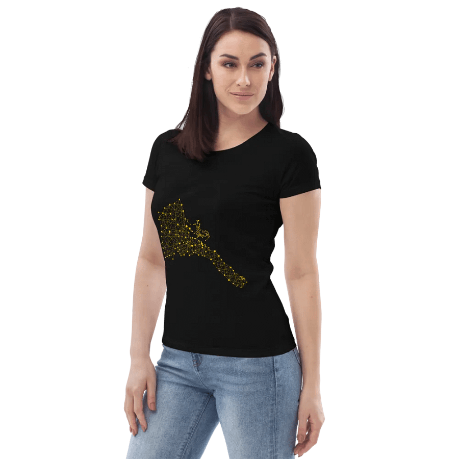 Organic Cotton Fitted Tee for Eco-Conscious Women product image (7)