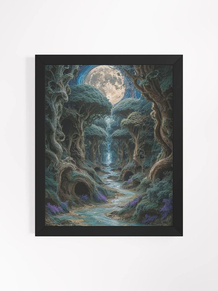 Fantasy Forest Stream Framed Print product image (1)