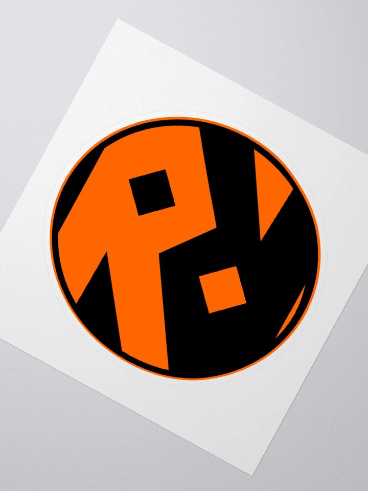 Pumpkin Circle Sticker product image (4)