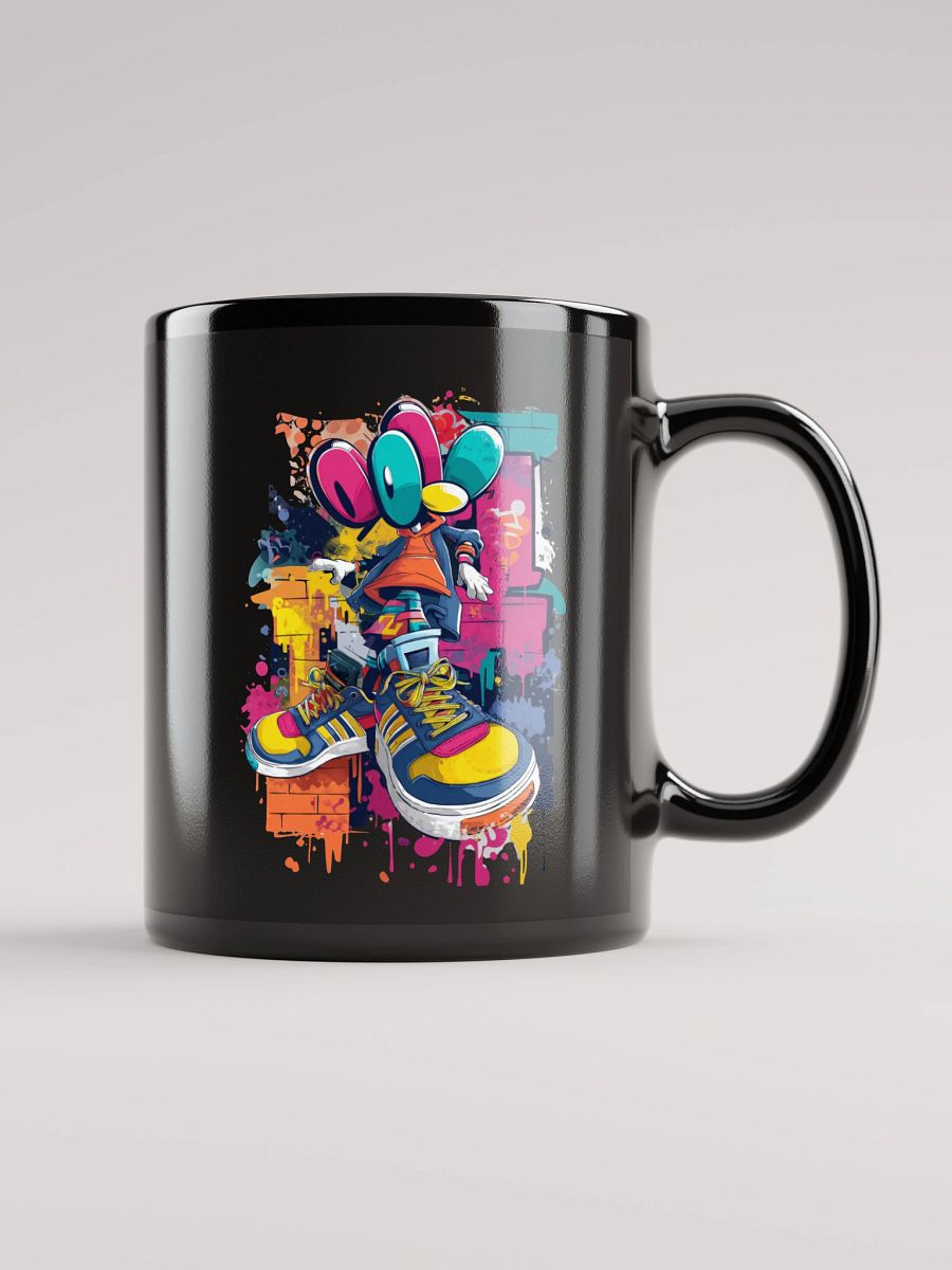 Graffiti Street Art Black Glossy Mug product image (2)