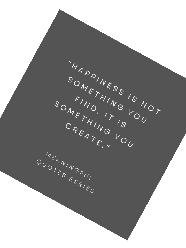 Happiness Is Something You Create. product image (2)